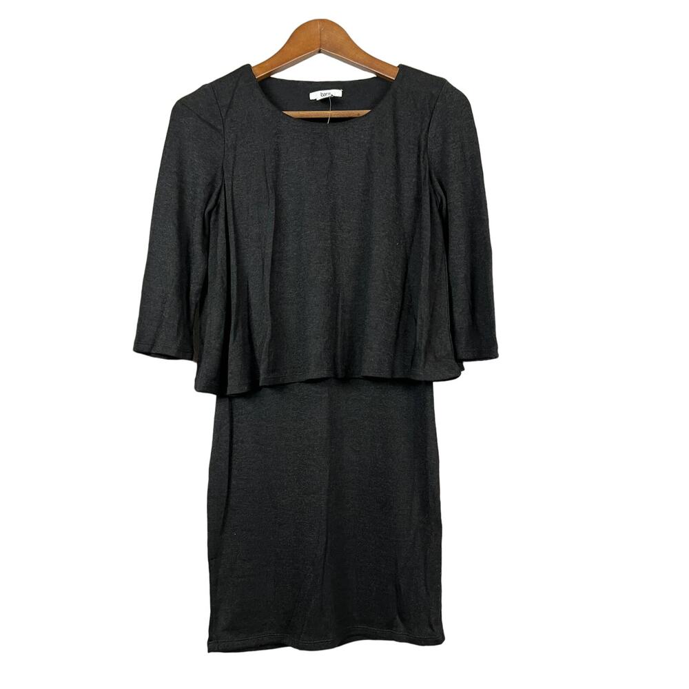 NEW! Bar III Quebec Dress Draped Top Knee Length - S